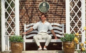 Prince Charles and his garden at Highgrove - garden bench.jpg